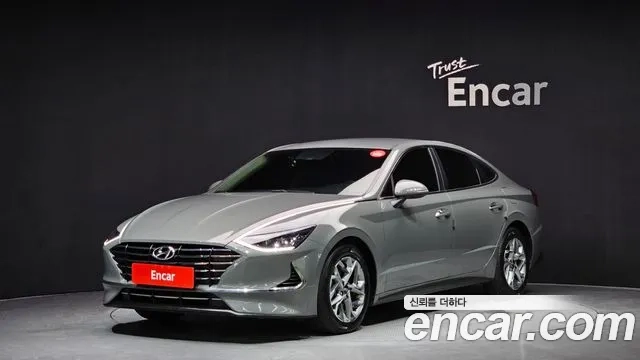 Hyundai Sonata (DN8) 2019 Серебристо-серый из Кореи