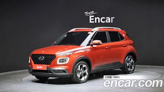 Hyundai Venue 2020 Оранжевый из Кореи