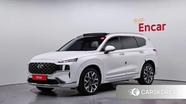 Hyundai The New Santa Fe 2020 Белый из Кореи