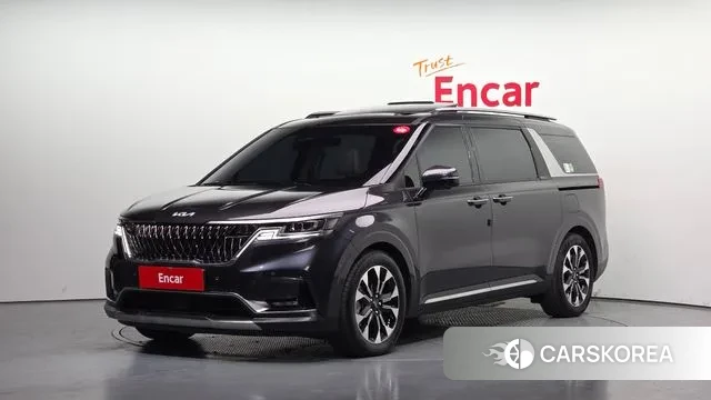 Kia Carnival 4th generation 2023 Серый из Кореи