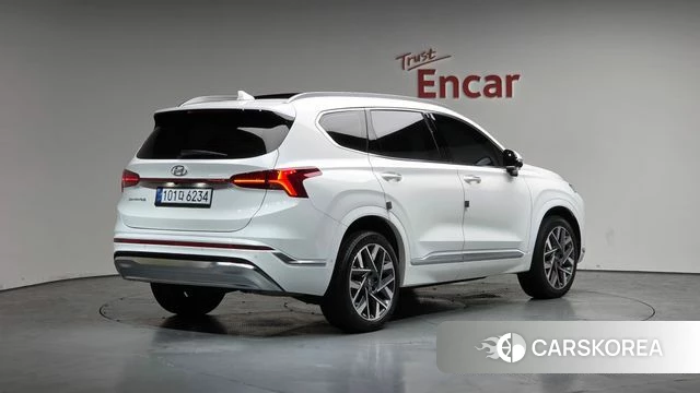 Hyundai The New Santa Fe 2021 Белый из Кореи