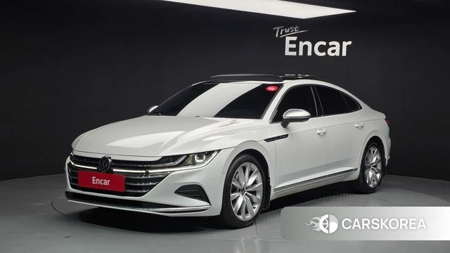 Volkswagen Arteon 2022 Белый из Кореи