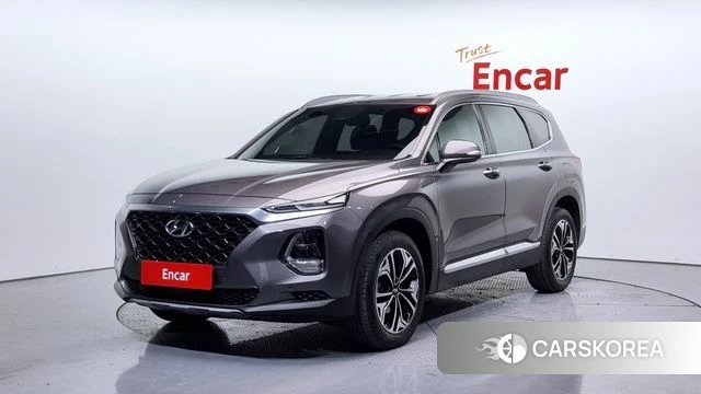 Hyundai Santa Fe TM 2019 Серый из Кореи