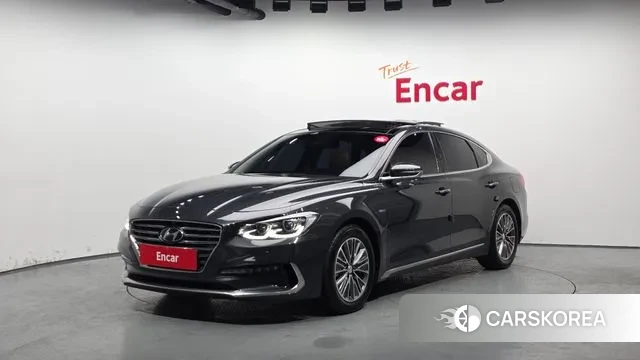 Hyundai Grandeur IG Hybrid 2019 Серый из Кореи