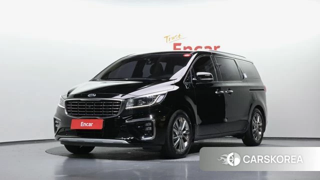 Kia The New Carnival 2018 Черный из Кореи