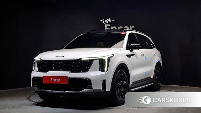 Kia The New Sorento 4th Generation 2025 Белый из Кореи