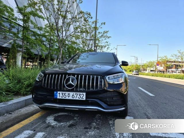 Mercedes-Benz GLC-Class X253 2021 Черный из Кореи