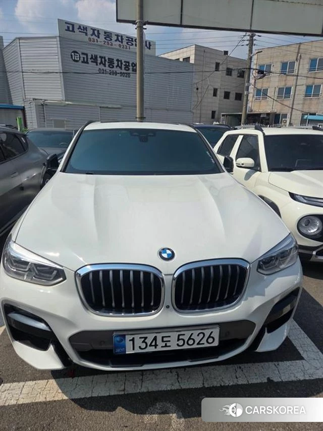 BMW X4 (G02) 2021 Белый из Кореи