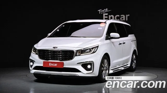 Kia The New Carnival 2018 Белый из Кореи