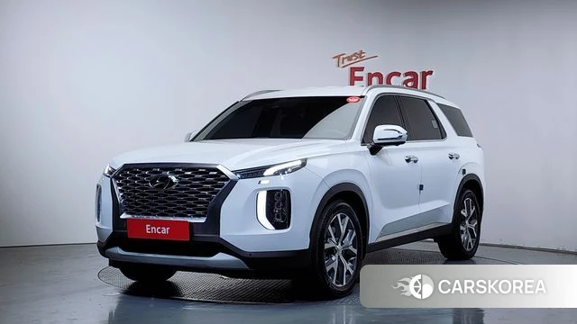 Hyundai Palisade 2021 Белый из Кореи