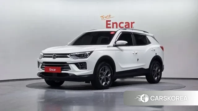 Ssangyong Beautiful Korando 2021 Белый из Кореи