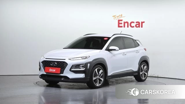 Hyundai Kona 2018 Белый из Кореи
