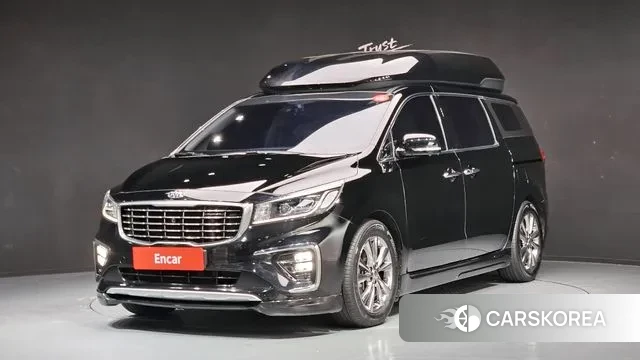 Kia The New Carnival 2019 Черный из Кореи