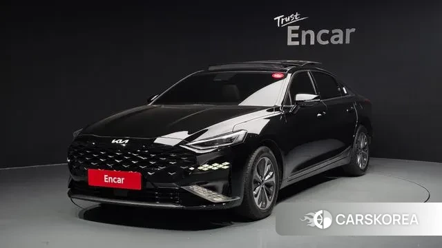 Kia K8 Hybrid 2022 Черный из Кореи