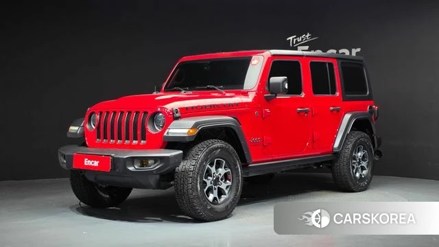 Jeep Wrangler (JL) 2023 Красный из Кореи