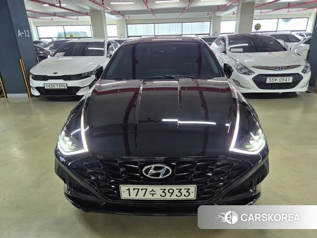 Hyundai Sonata (DN8) 2022 Черный из Кореи