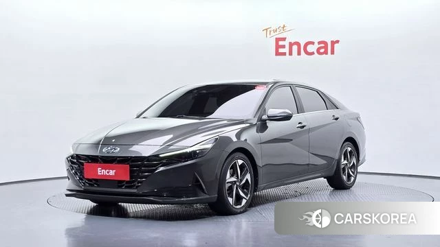 Hyundai Avante (CN7) 2020 Серый из Кореи