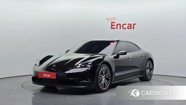 Porsche Taycan 2025 Черный из Кореи