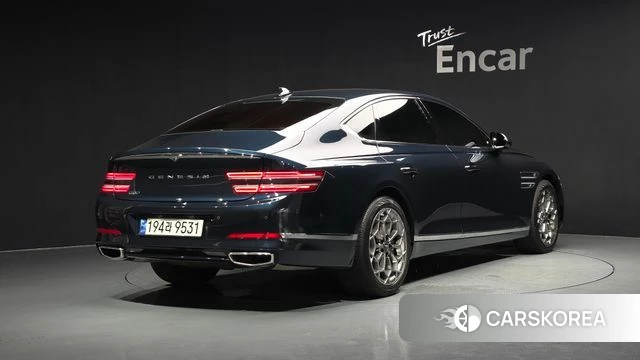 Genesis G80 (RG3) 2021 Синий из Кореи