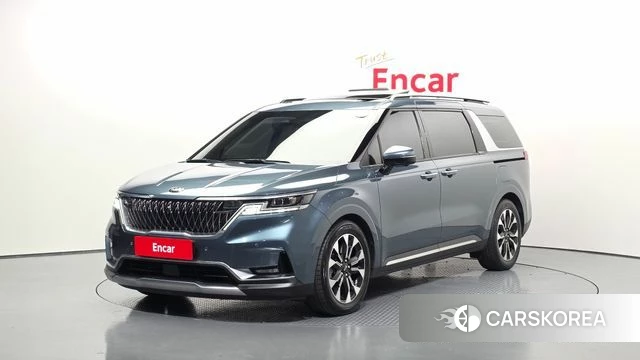 Kia Carnival 4th generation 2021 Синий из Кореи
