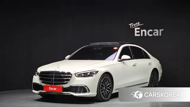 Mercedes-Benz S-Class W223 2022 Белый из Кореи