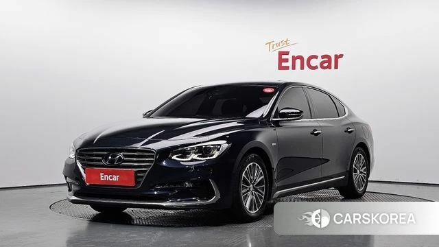Hyundai Grandeur IG Hybrid 2018 Синий из Кореи