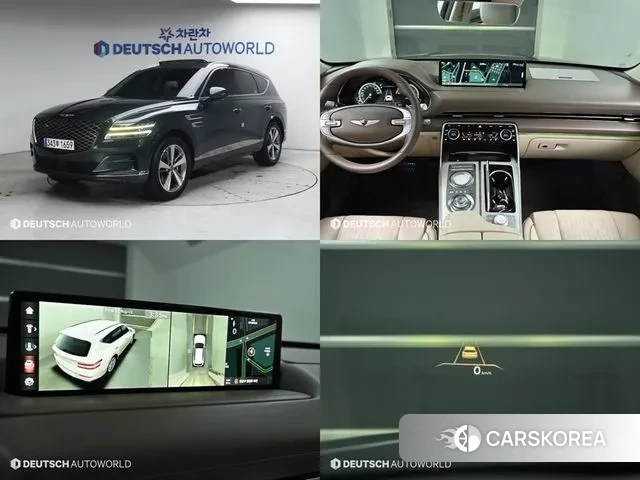 Genesis GV80 2020 Темно-зеленый из Кореи