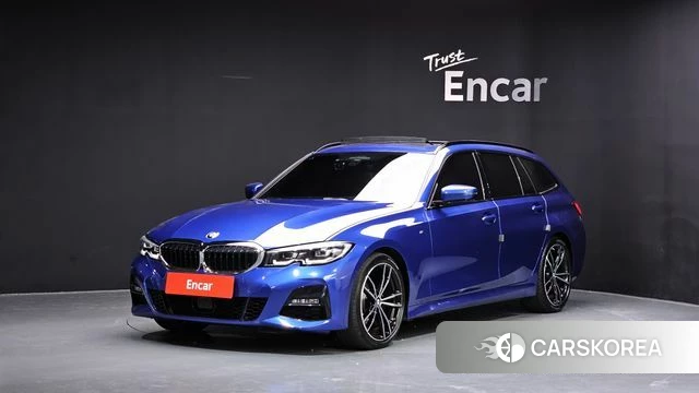 BMW 3 Series (G20) 2021 Синий из Кореи