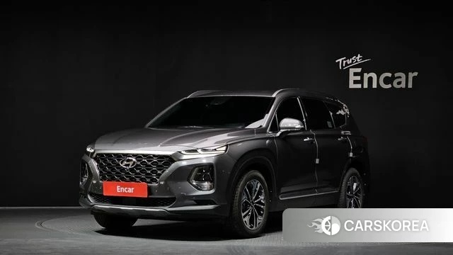 Hyundai Santa Fe TM 2019 Серый из Кореи