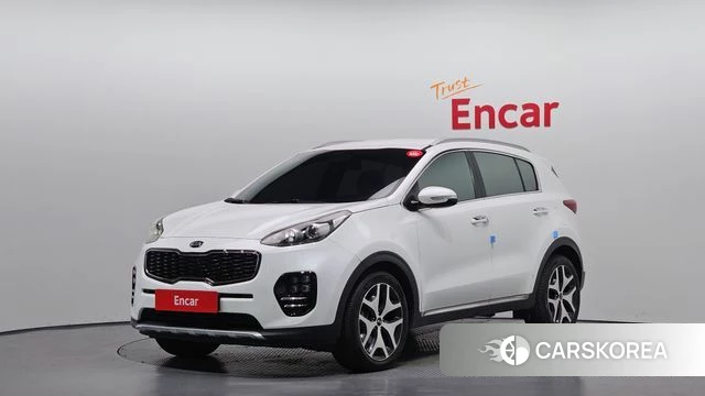 Kia Sportage 4th Generation 2018 Белый из Кореи