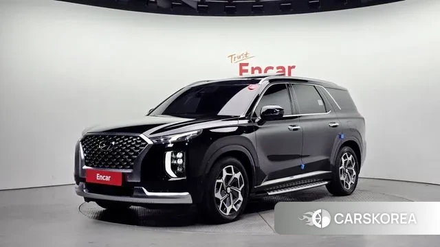 Hyundai Palisade 2021 Черный из Кореи