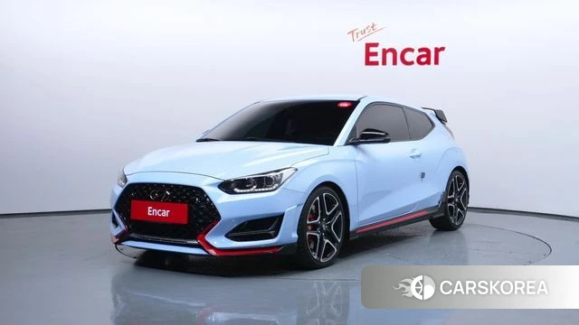 Hyundai Veloster (JS) 2018 Небесно-голубой из Кореи