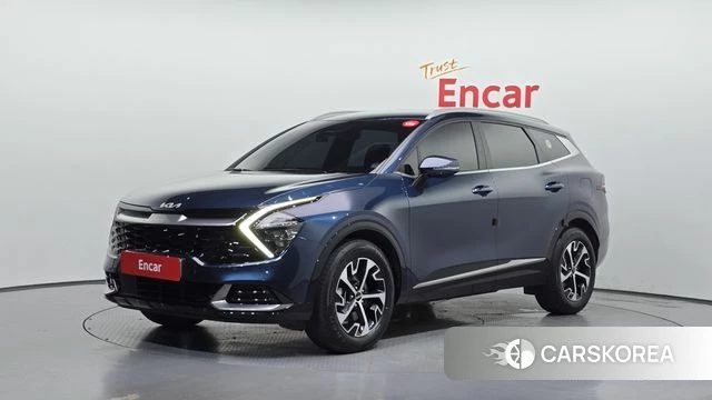 Kia Sportage 5th Generation Hybrid 2022 Синий из Кореи