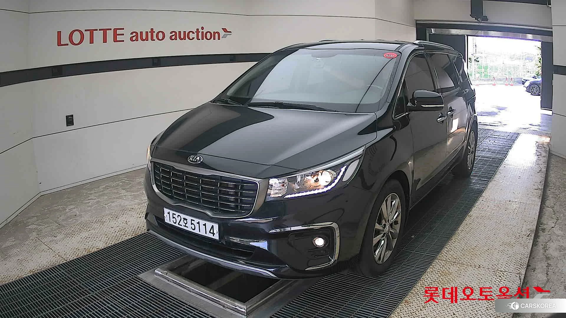 Kia Carnival 2020 Черный из Кореи