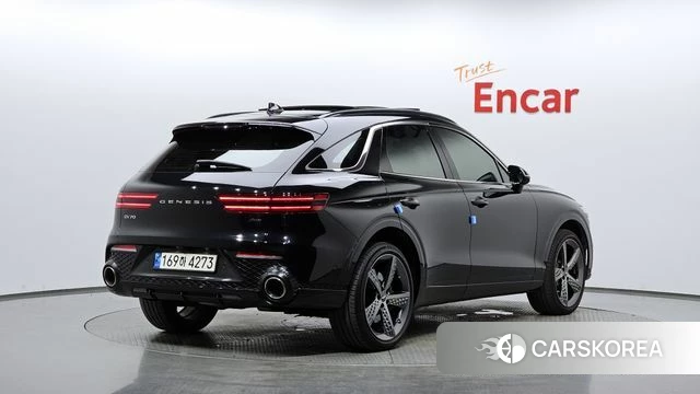 Genesis GV70 2021 Черный из Кореи