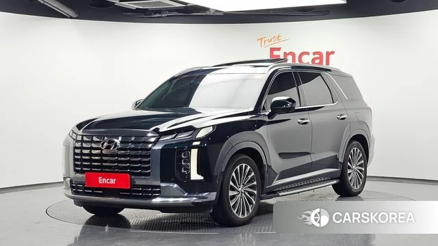 Hyundai The New Palisade 2023 Зеленый из Кореи