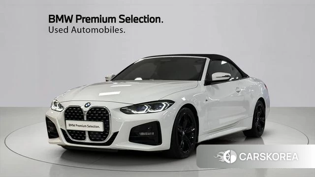 BMW 4 Series (G22) 2022 Черный из Кореи