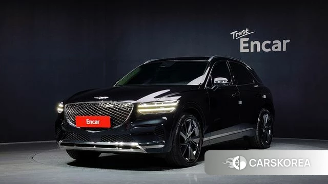 Genesis GV70 2021 Черный из Кореи