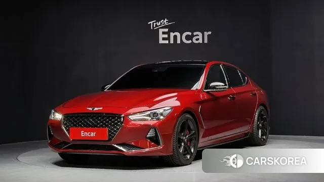 Genesis G70 2018 Красный из Кореи