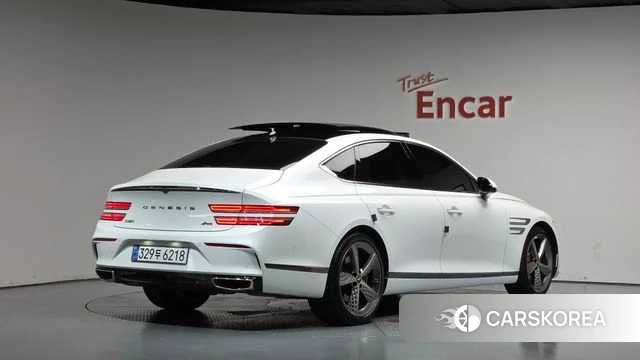 Genesis G80 (RG3) 2022 Белый из Кореи