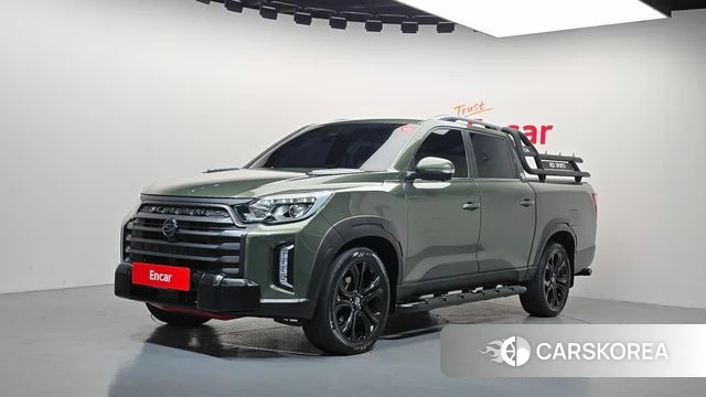 Ssangyong The New Rexton Sports Cannes 2022 Зеленый из Кореи
