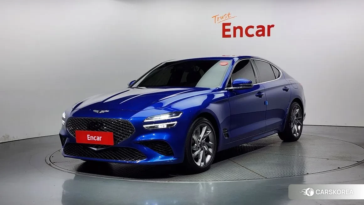 Genesis The New G70 2021 Синий из Кореи