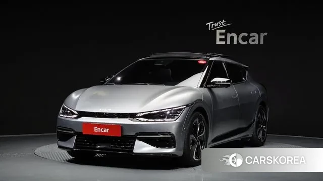 Kia EV6 2021 Серый из Кореи