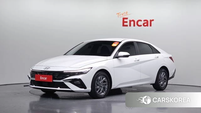 Hyundai The New Avante (CN7) 2025 Белый из Кореи