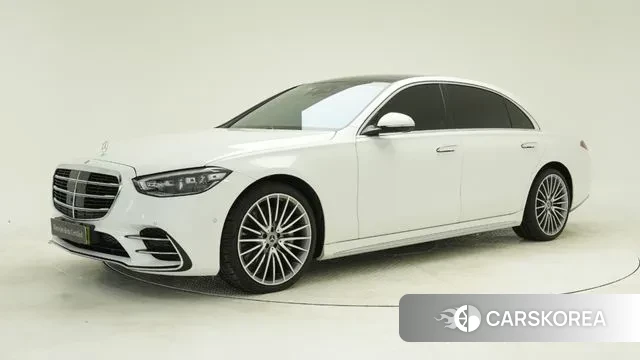 Mercedes-Benz S-Class W223 2024 Белый из Кореи