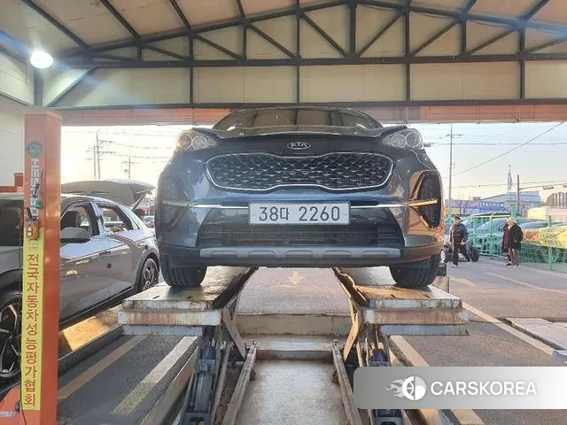 Kia Sportage The Bold 2018 Синий из Кореи