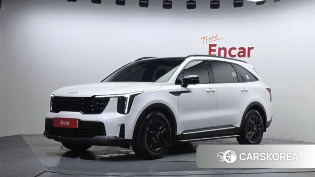 Kia The New Sorento 4th Generation 2023 Белый из Кореи
