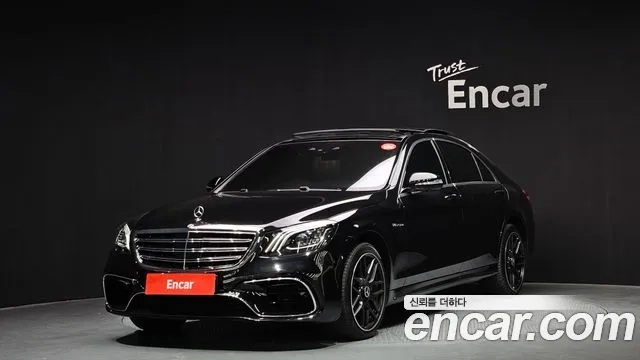 Mercedes-Benz S-Class W222 2018 Черный из Кореи