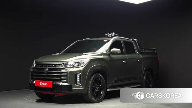 Ssangyong The New Rexton Sports Cannes 2022 Зеленый из Кореи