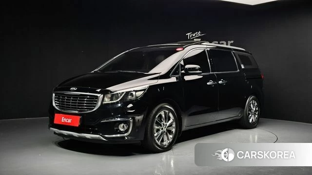 Kia All New Carnival 2018 Черный из Кореи